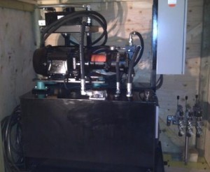 Custom Hydraulic Power Unit and Controls